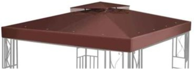 Gazebo Canopy 12x12, wine