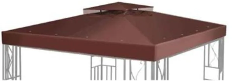 Gazebo Canopy 12x12, wine thumbnail