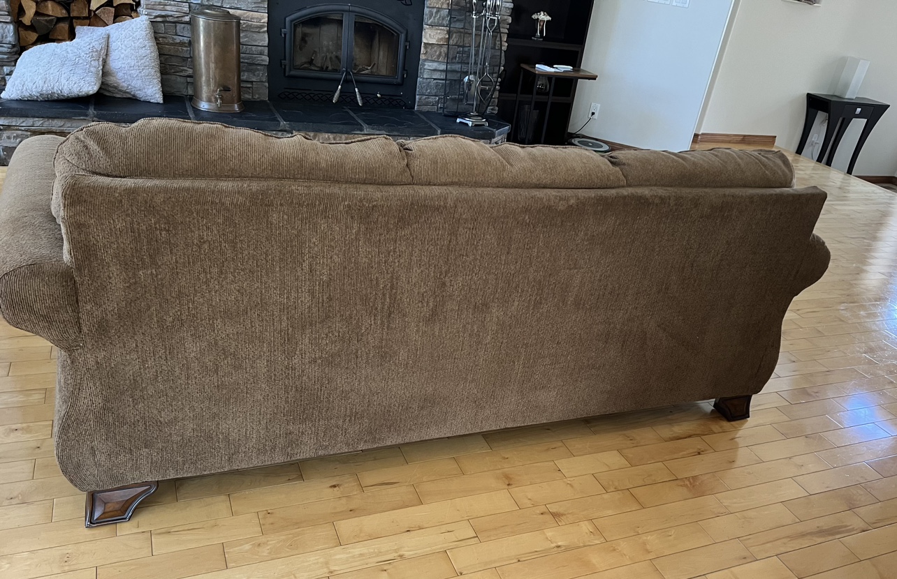 Brown Sofa and Love seat - photo 3