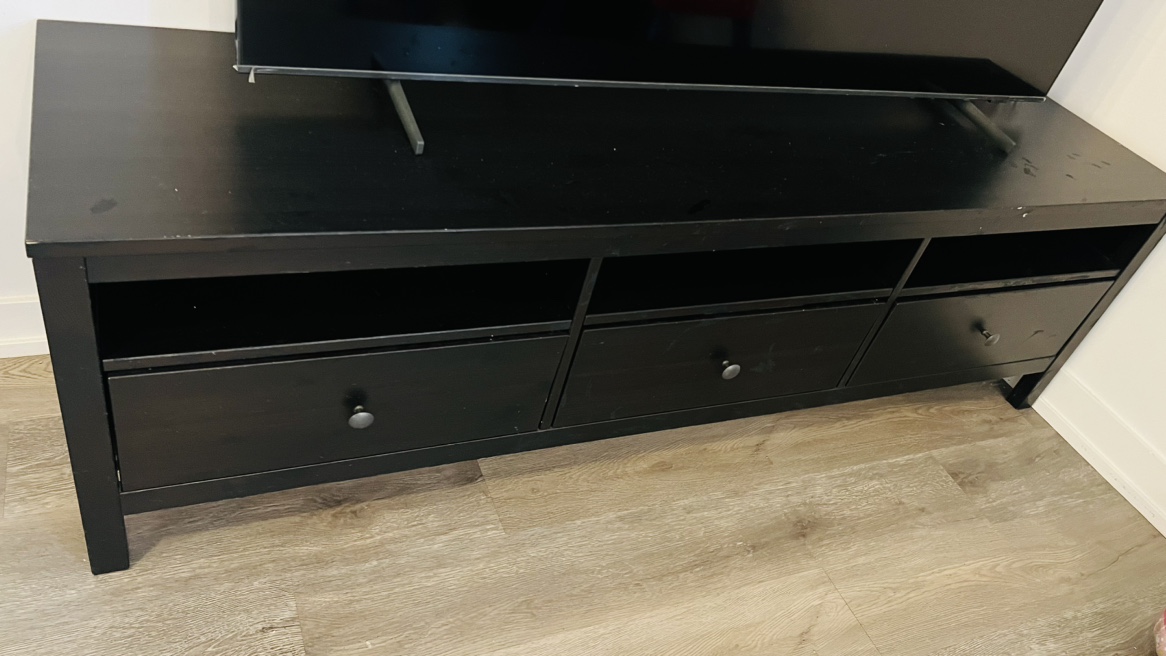Black TV Stand