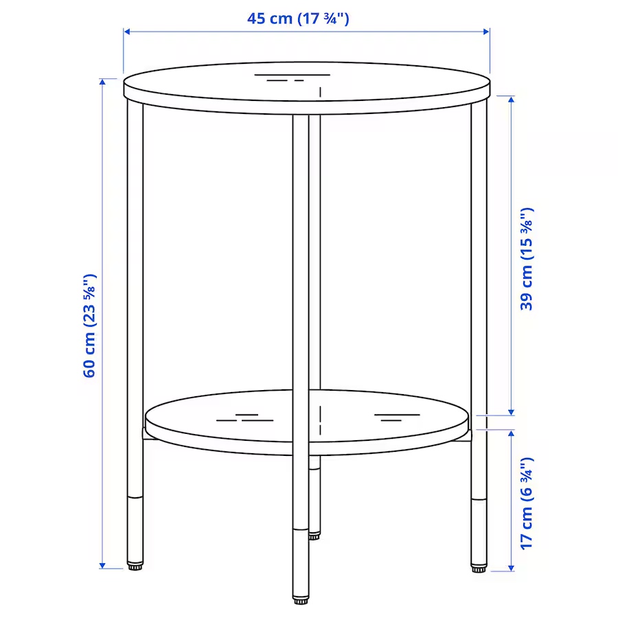 Side table,coffee table /glass black - photo 5
