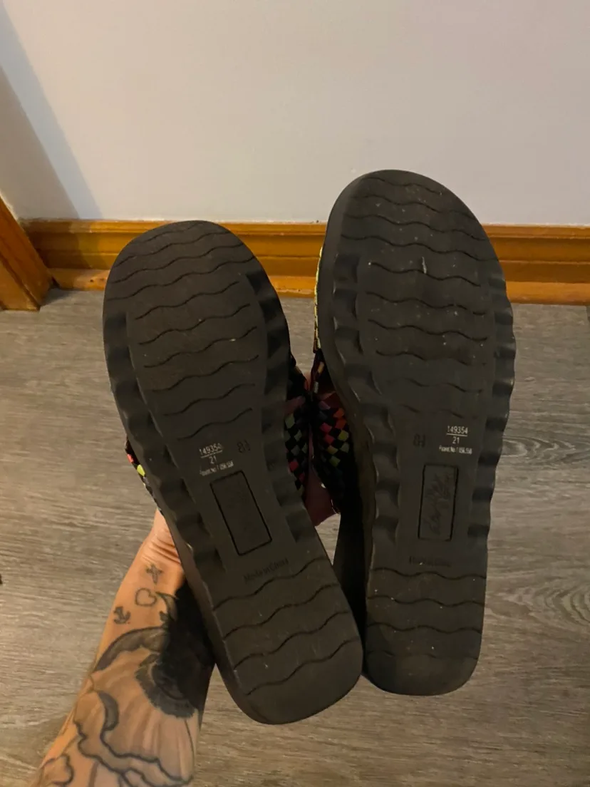 Rainbow Woven Wedges image indicator(5)