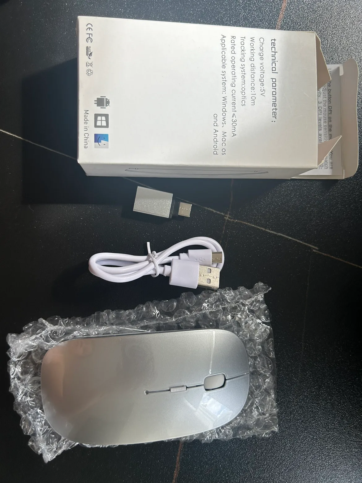 Wireless Mouse for Mac & Windows image indicator(3)