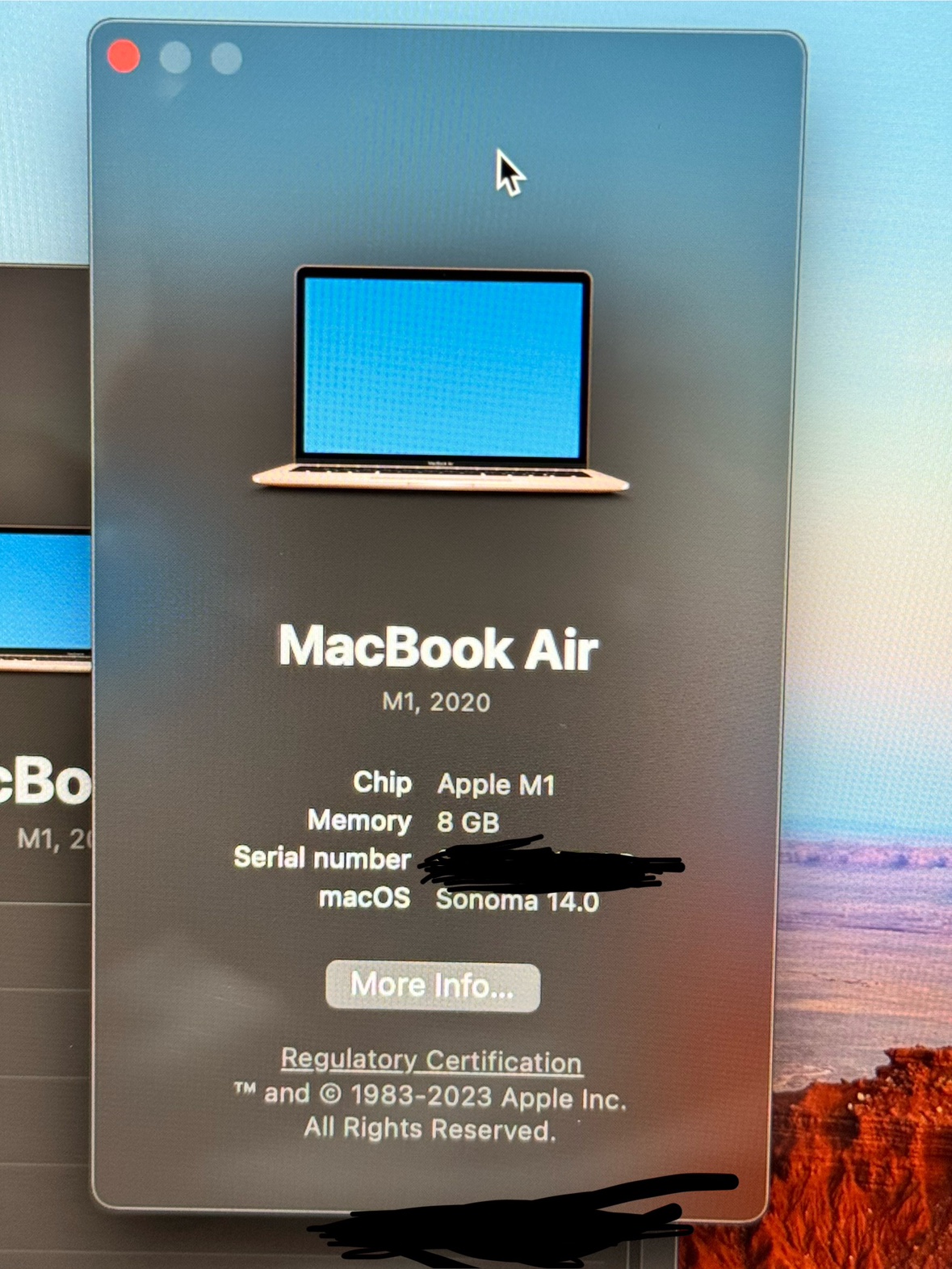 MacBook Air 13.3" 2020 - M1 Chip/512GB SSD/8GB RAM - photo 5