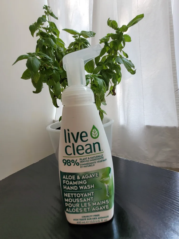 🥕 Live Clean Aloe & Agave Foaming Hand Wash thumbnail