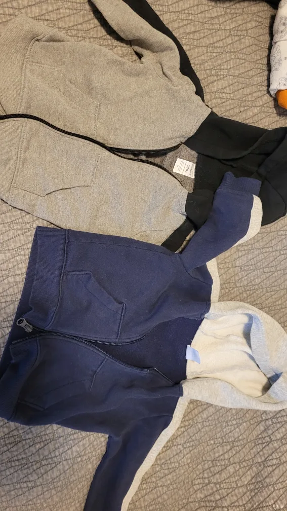 Two Boys' Zip-Up Sweatshirts bundle thumbnail