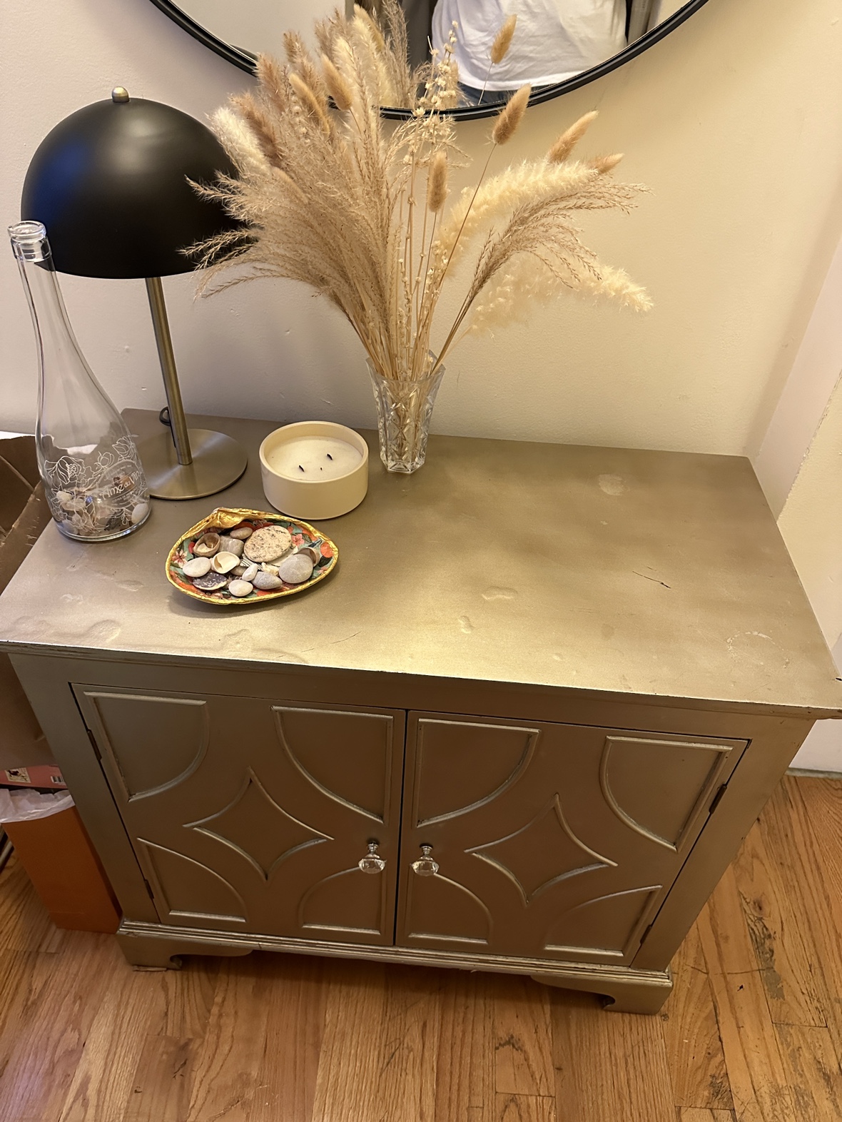 Gold Accent Cabinet - photo 3