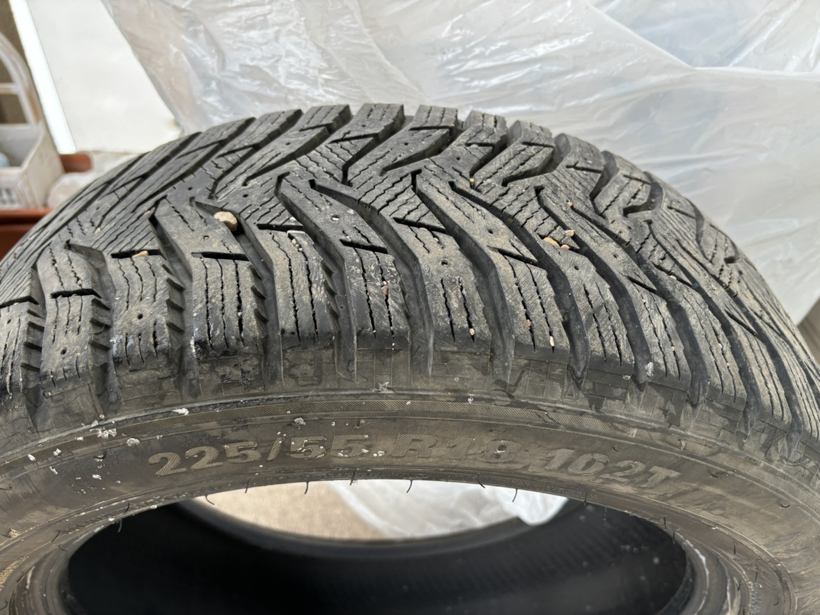Kumho Winter ice set 225 55 18 - photo 2