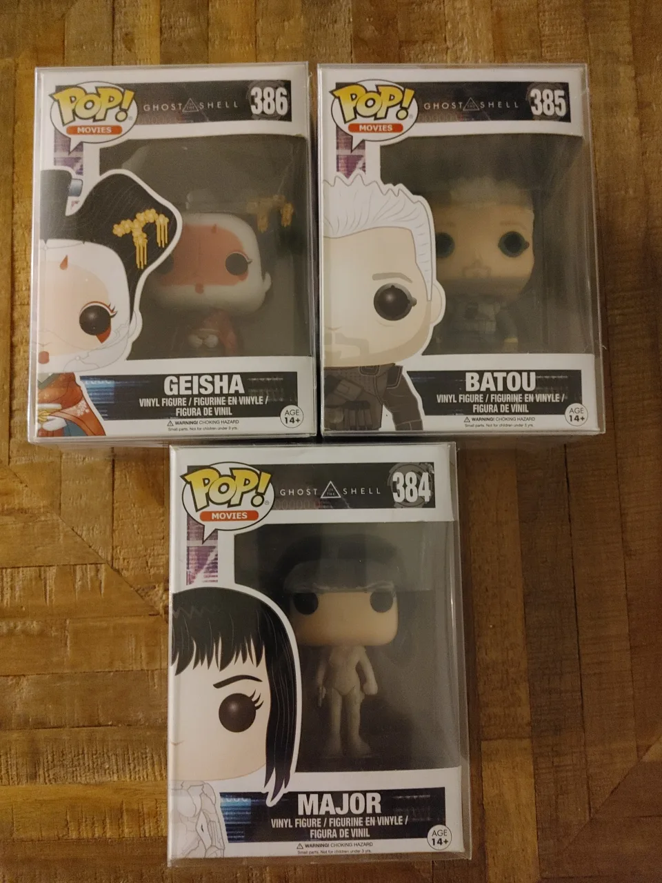 Ghost in the Shell Funko Pop! Vinyl Figures thumbnail