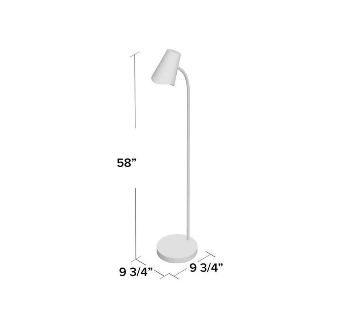 Black Floor Lamp - photo 2