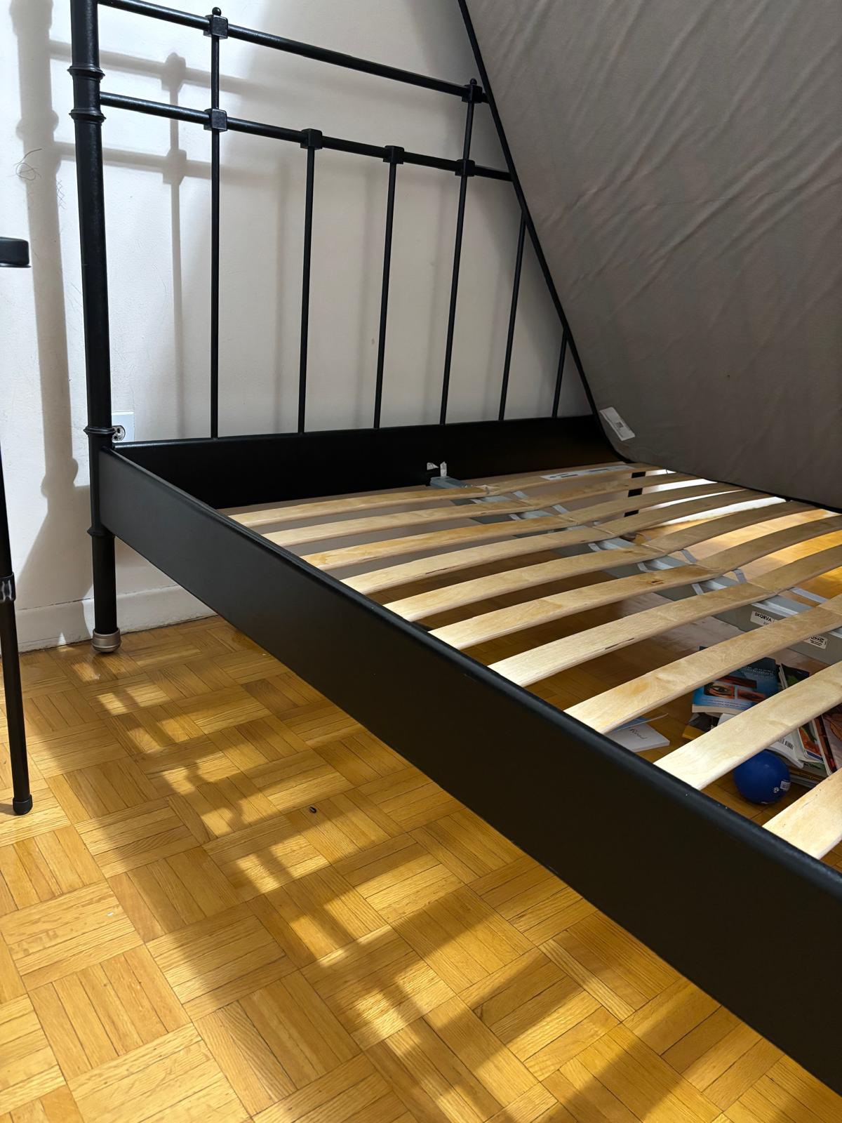 Black Metal Bed Frame - photo 5
