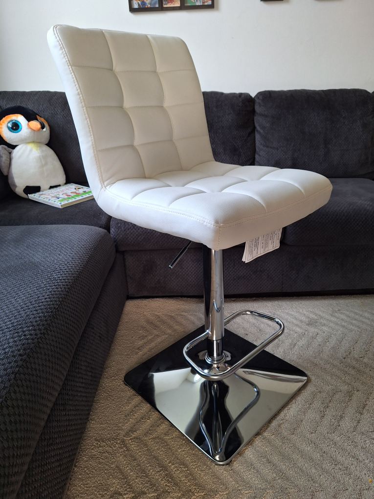 White Bar Stool