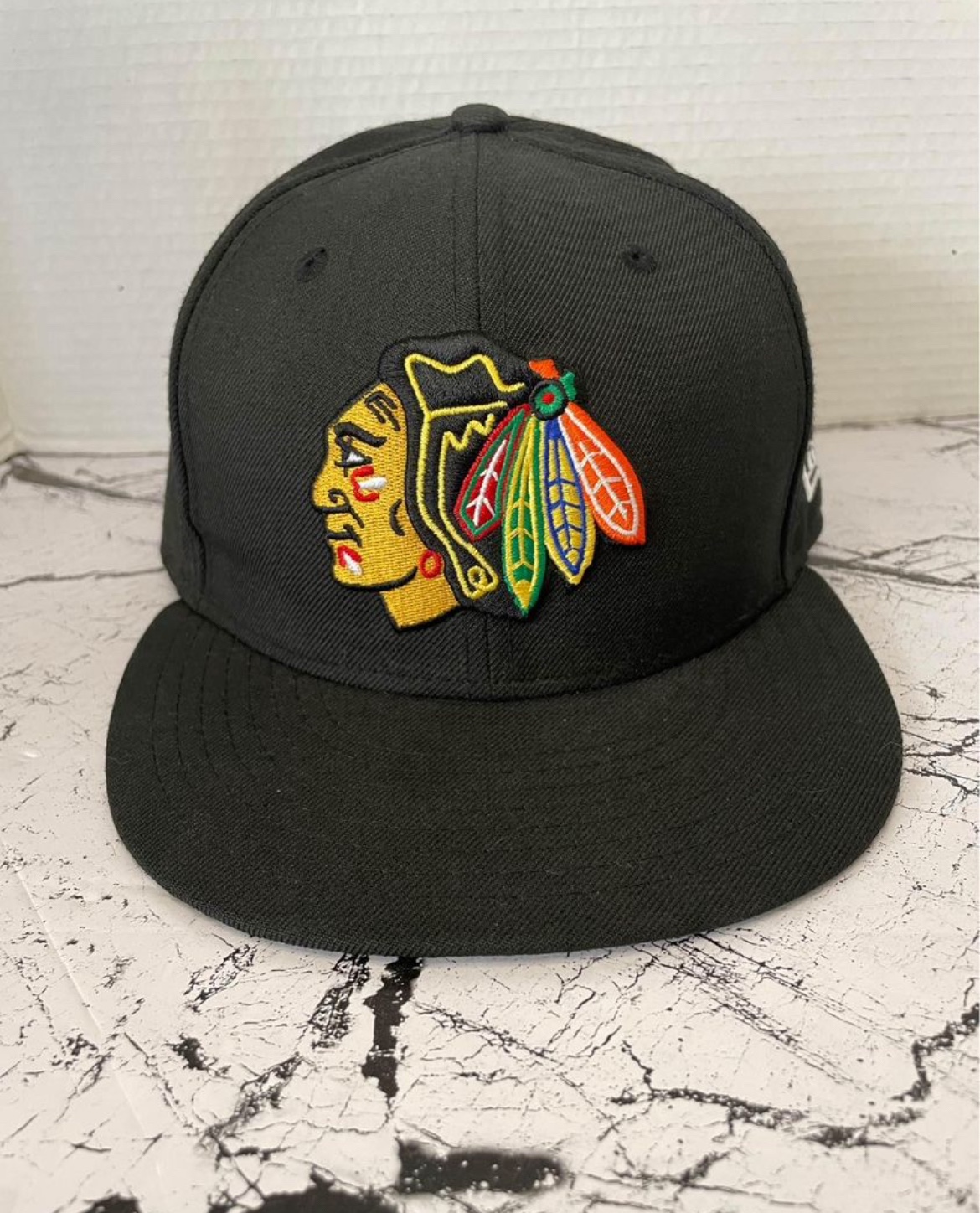 New Era Chicago Blackhawks Hat Sz 7 5/8 - photo 2