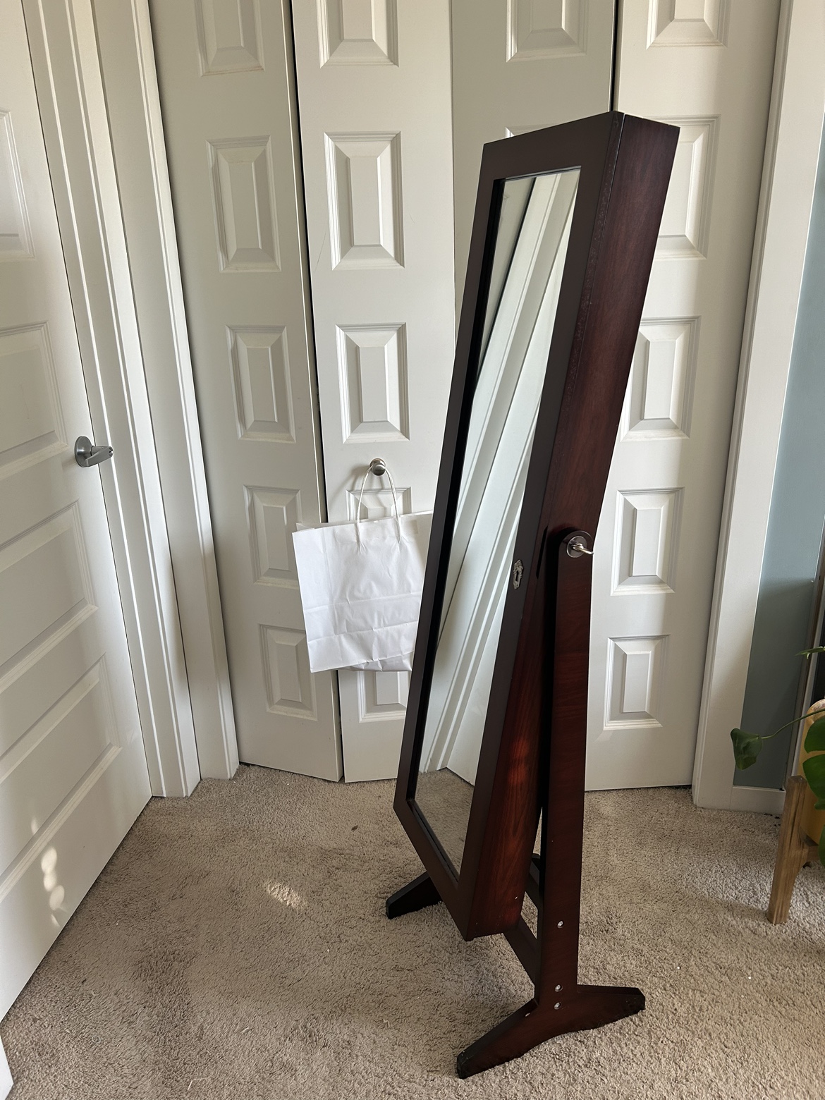 Full Length Mirror Jewelry Armoire