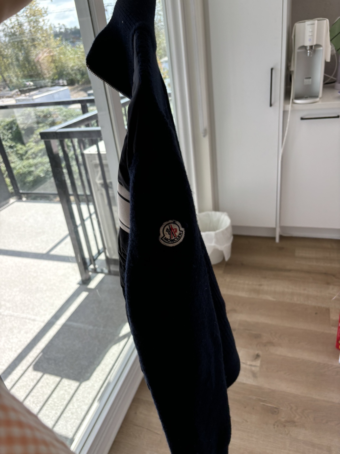 Moncler Navy Blue Jacket (size L) - photo 2