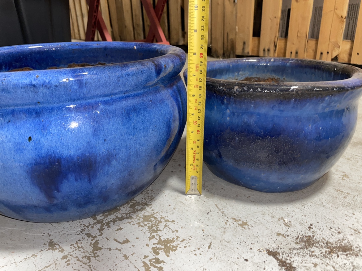 Selection of ceramic/earthenware pots (2 colours) - photo 2