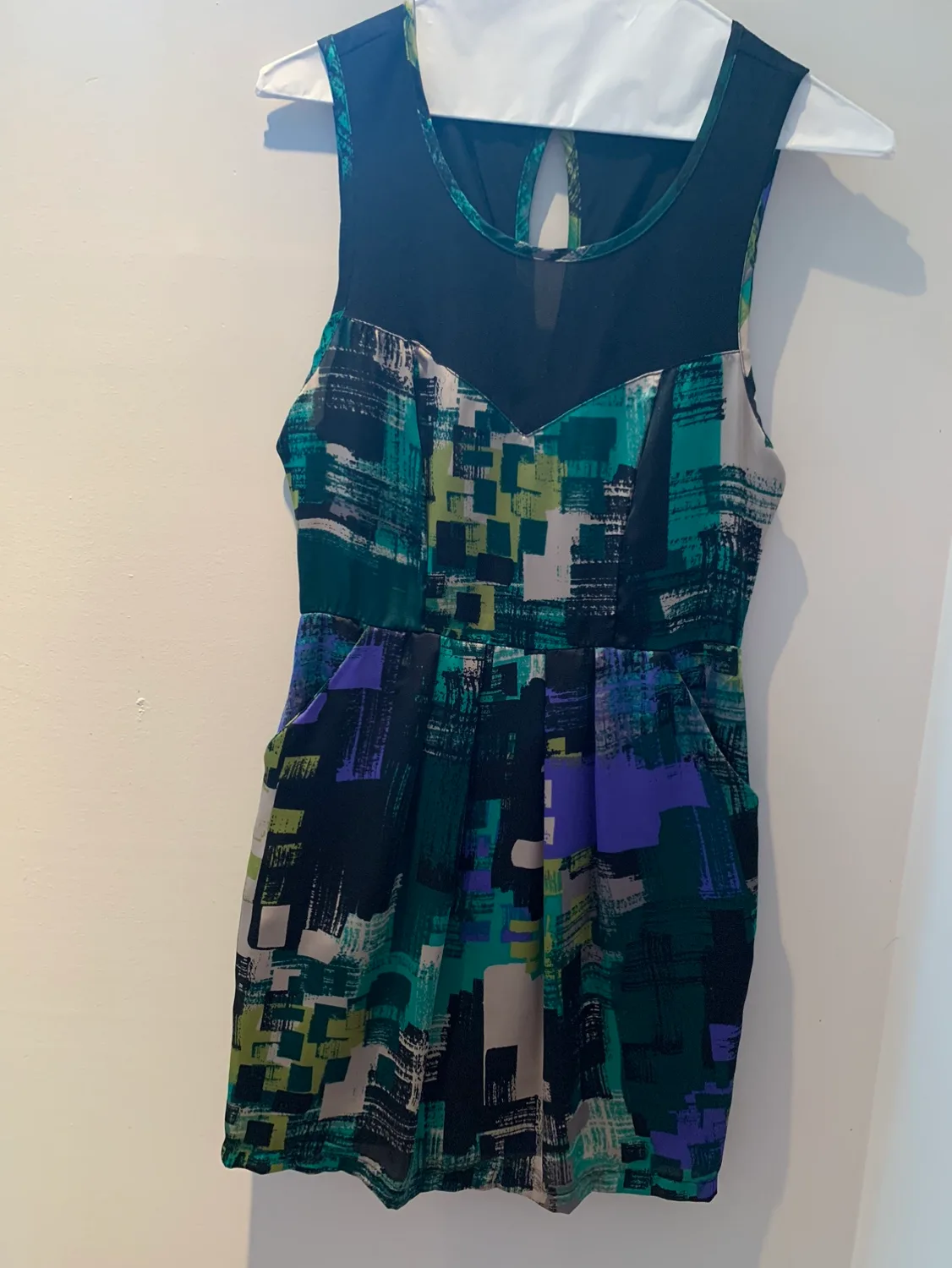 Abstract Print Dress thumbnail