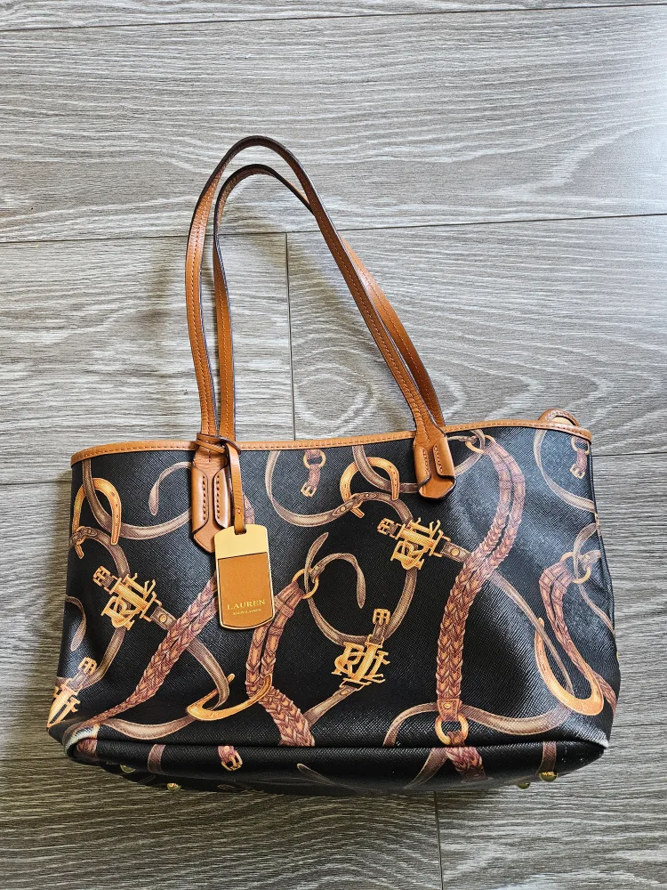Ralph Lauren shoulder purse thumbnail