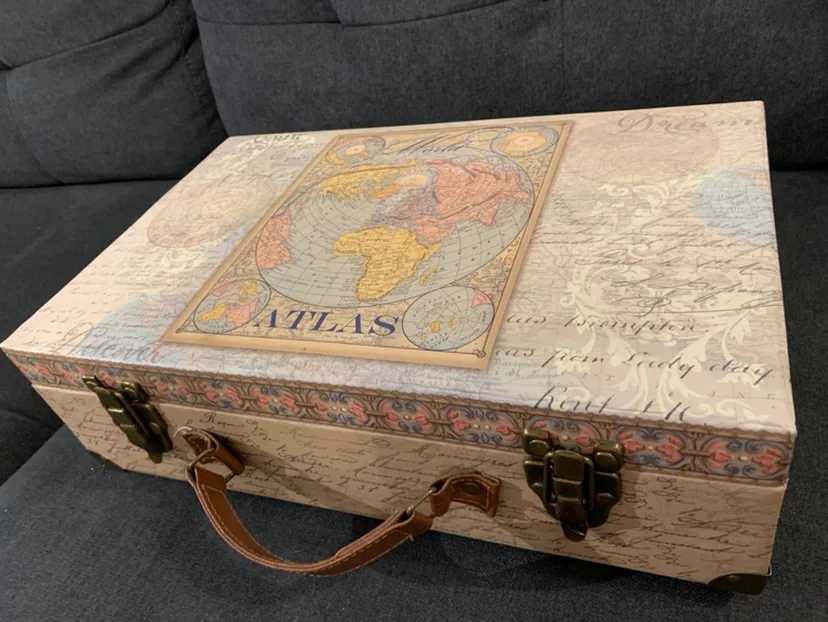 Vintage Style Decorative Suitcase thumbnail