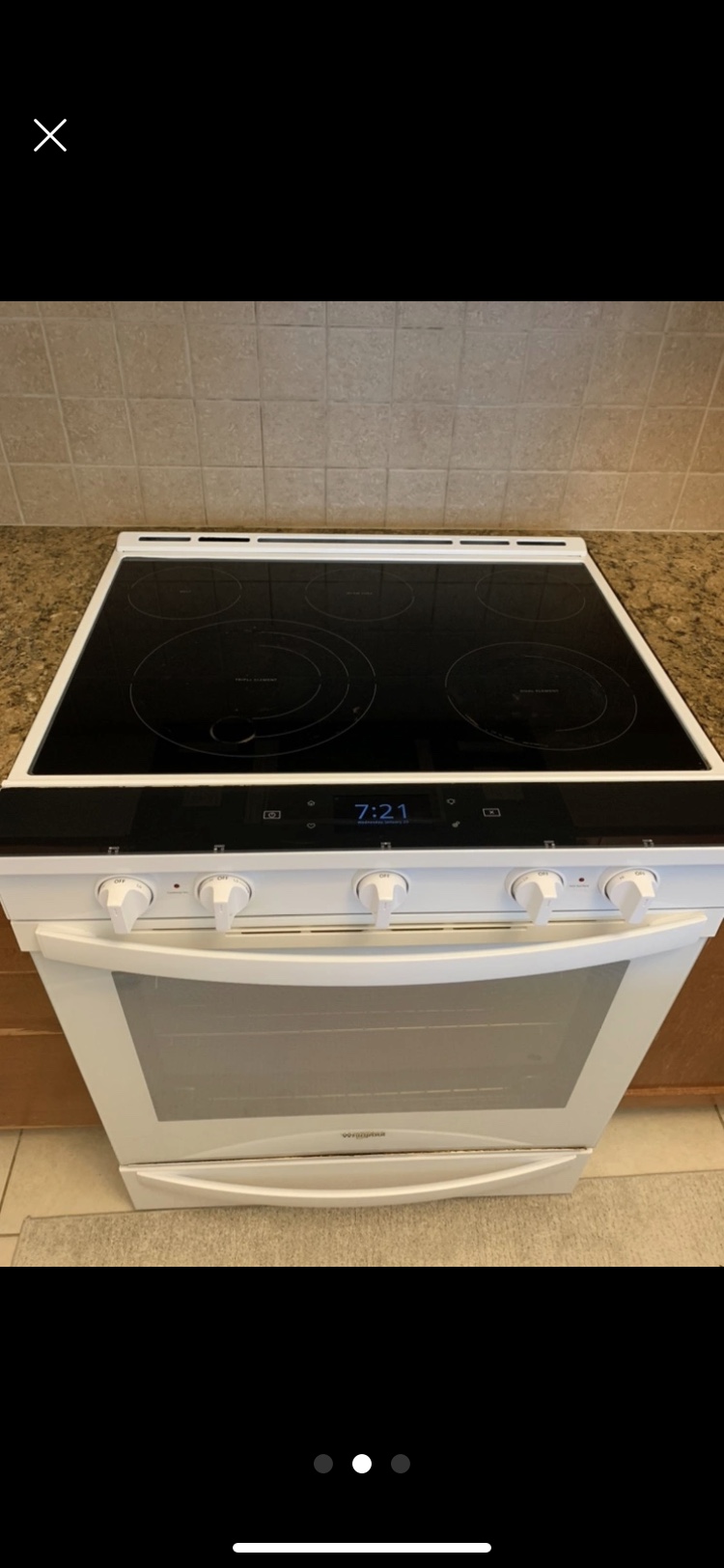Whirlpool Electric Stove - photo 2
