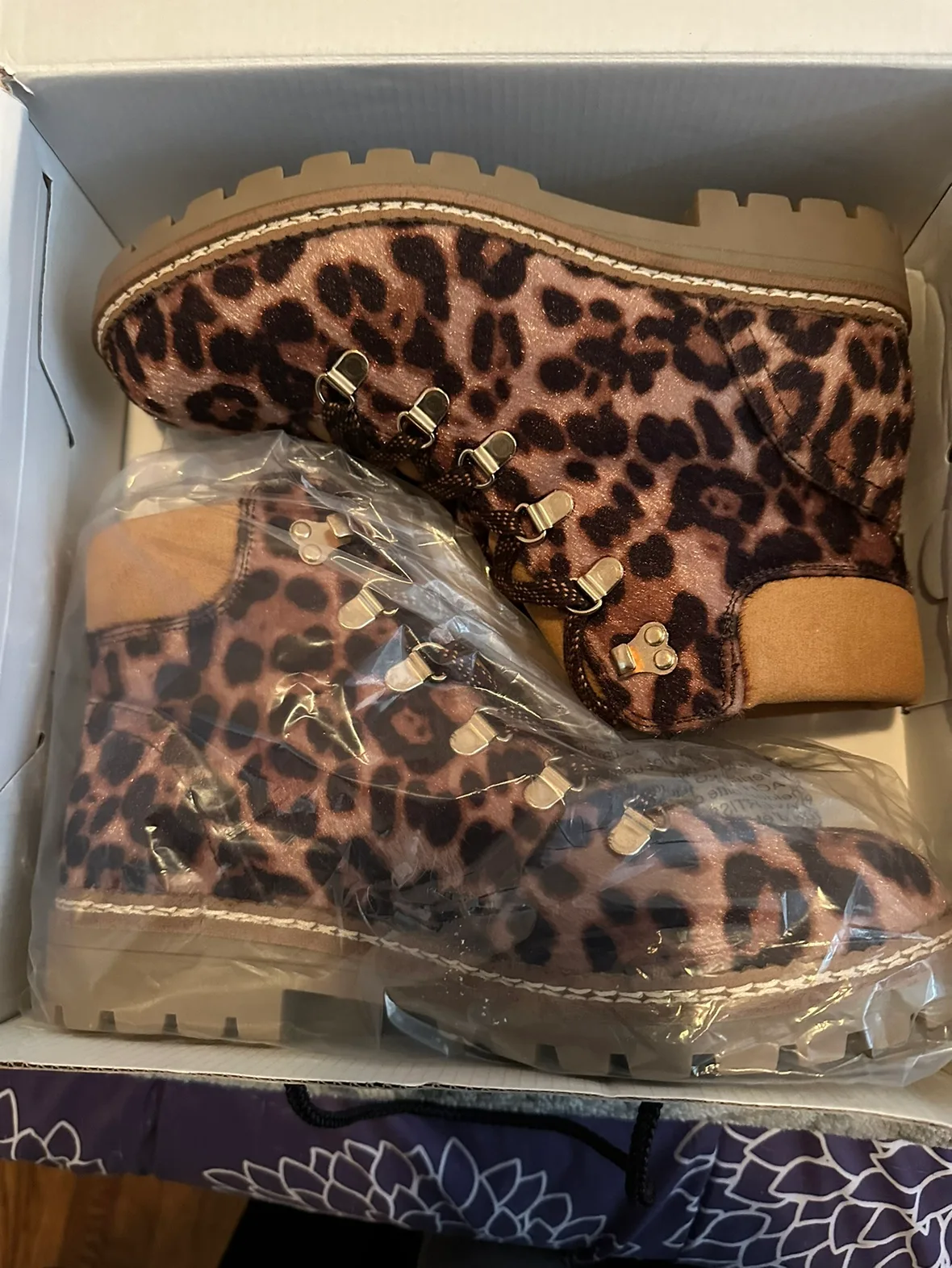 Aldo Leopard Print Boots image indicator(4)