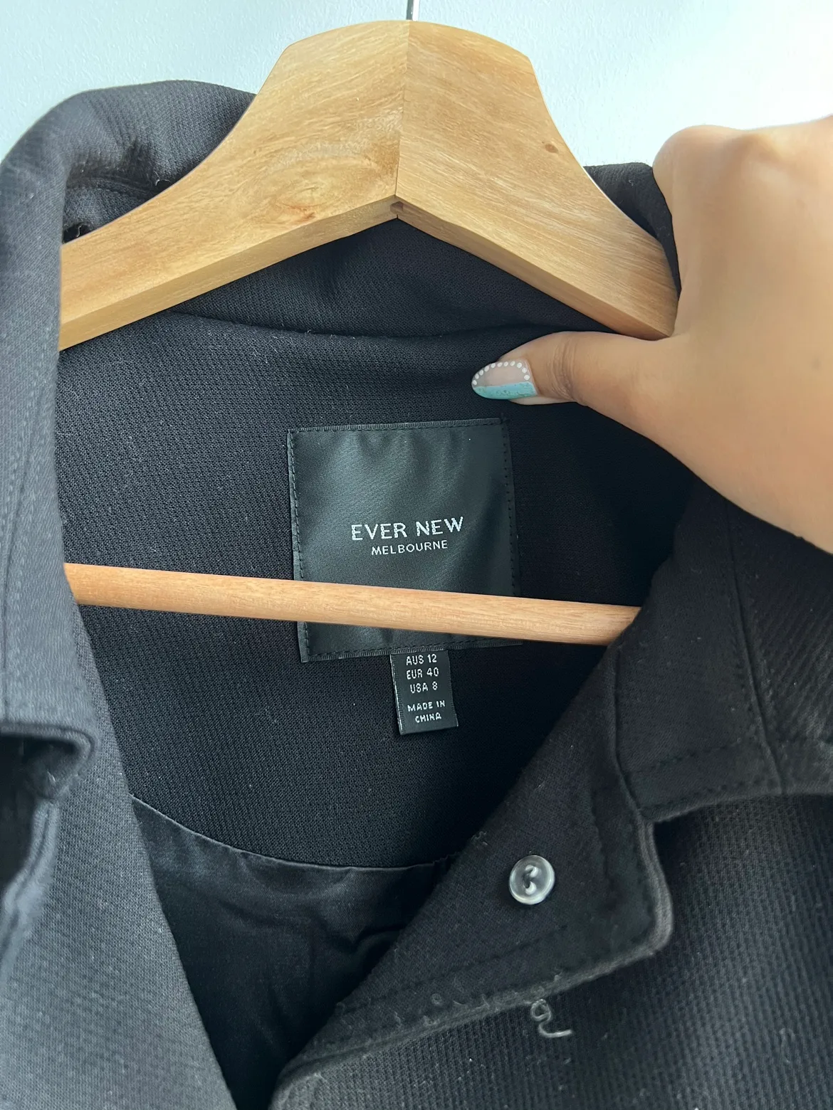 Ever New Black Trench Coat image indicator(4)