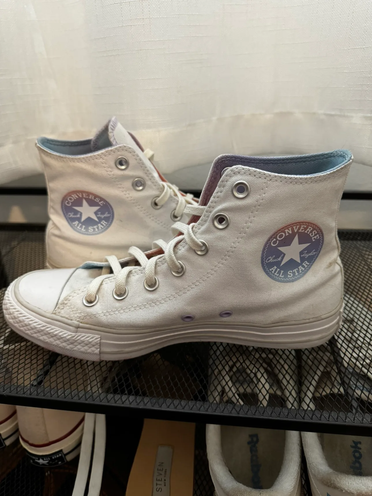 $40 OBO Converse High Top Sneakers thumbnail