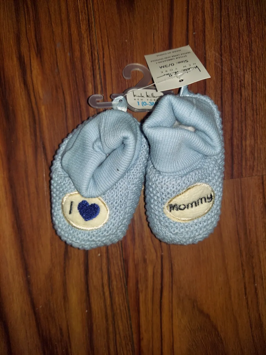 Little Me Baby Booties image indicator(2)
