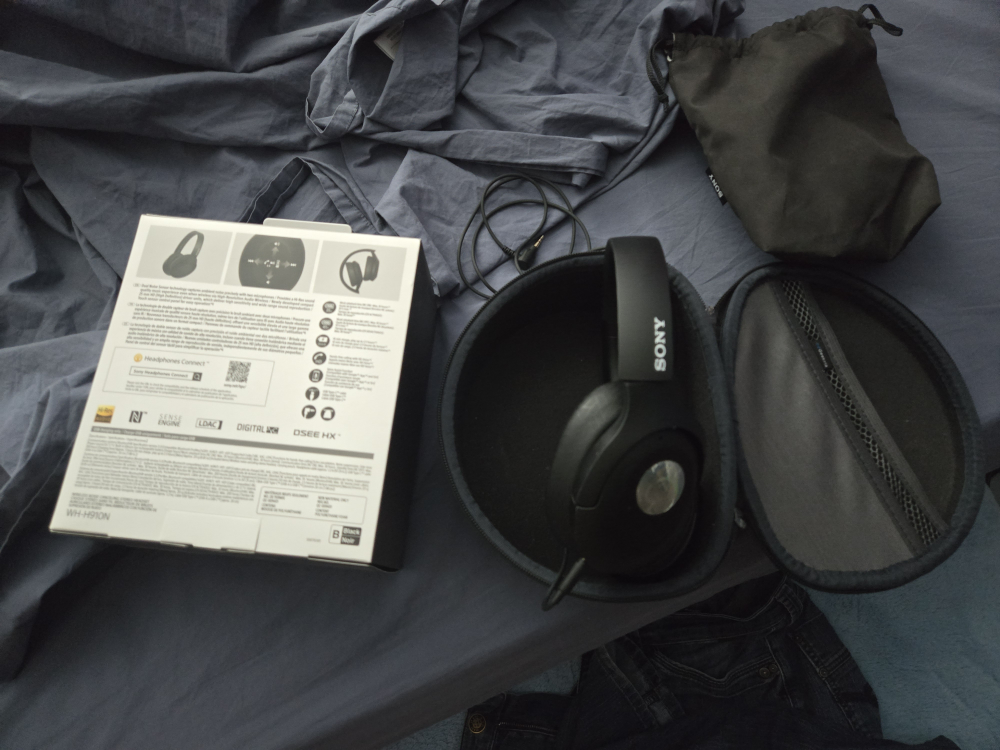 Sony WH-H910N Wireless Noise Cancelling Headphones - photo 2