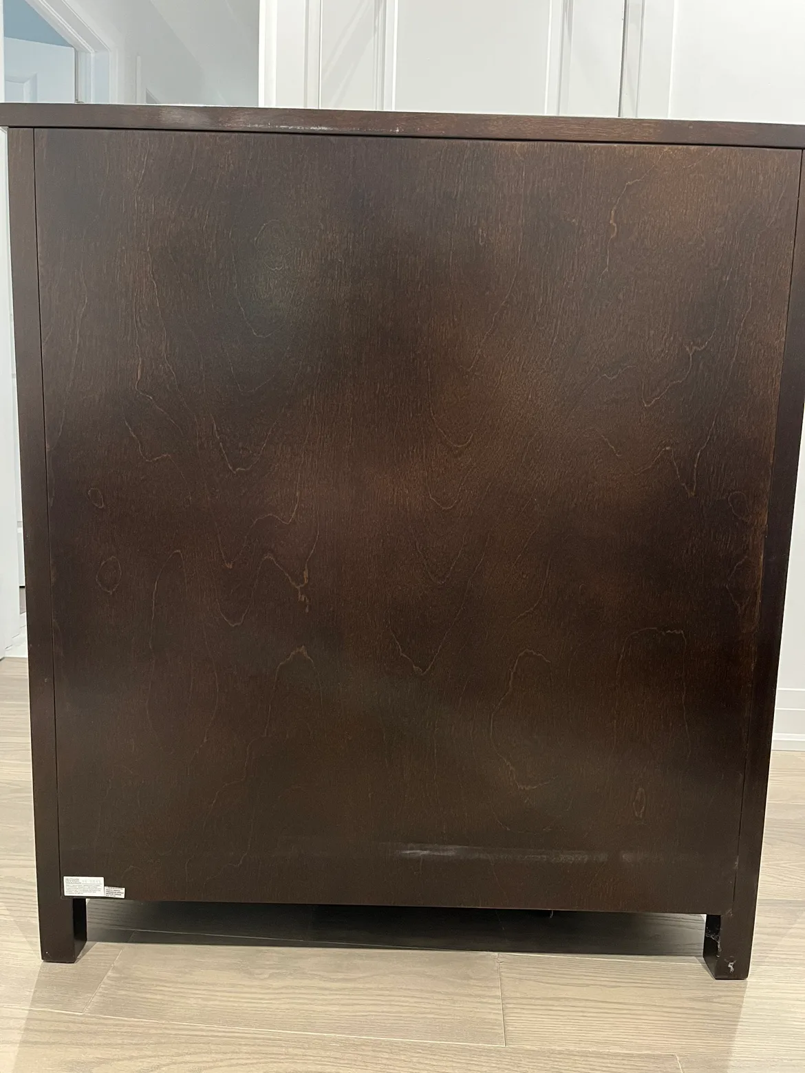 Crate and Barrel - 4-Drawer Dresser - Dark Brown image indicator(4)