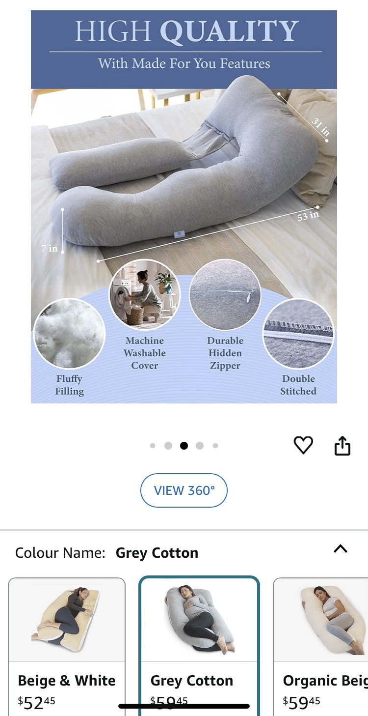 Pregnancy Pillow- FINAL PRICE!! - photo 2
