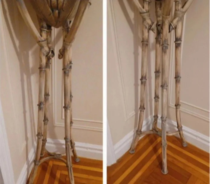 🪴Tall Banana Ceramic Vase On Metal Stand🪴 image indicator(6)