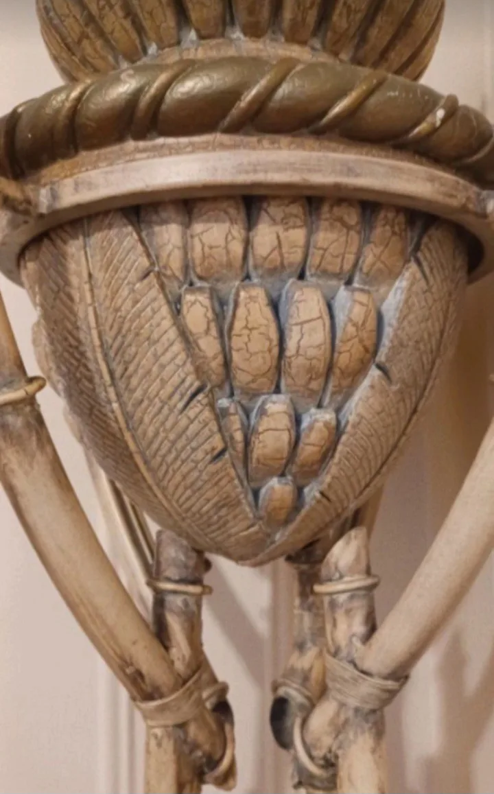 🪴Tall Banana Ceramic Vase On Metal Stand🪴 image indicator(10)