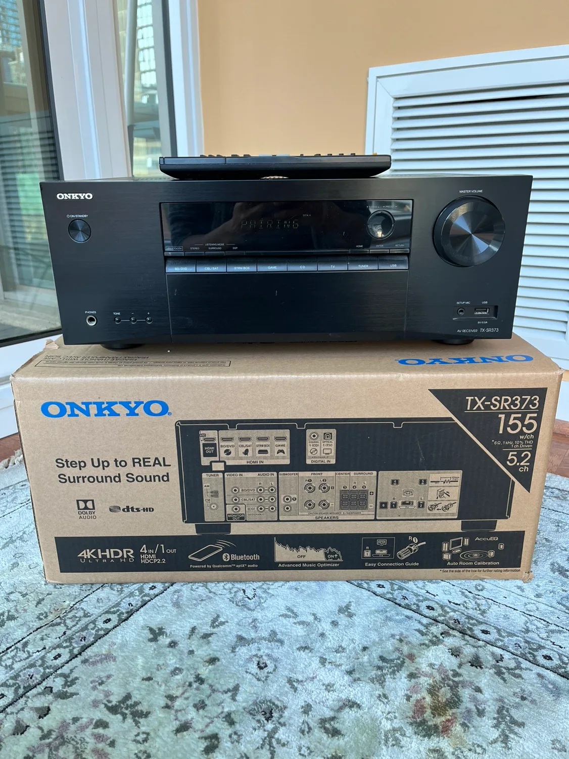 Onkyo AV Receiver TX-SR373 thumbnail