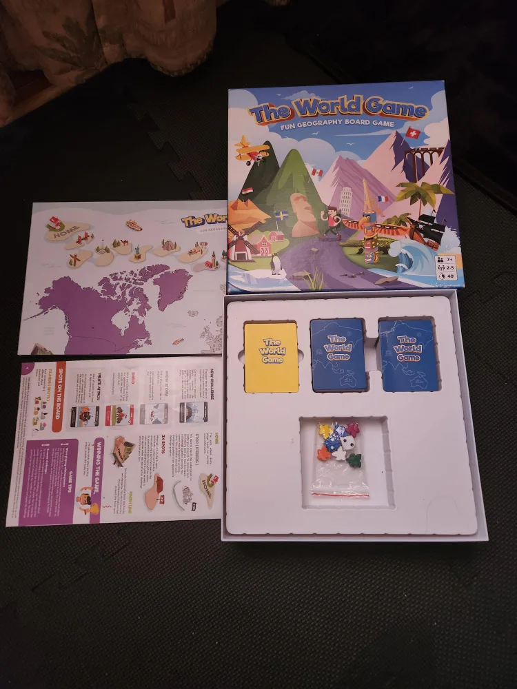 The World Game - Fun Geography Board Game thumbnail