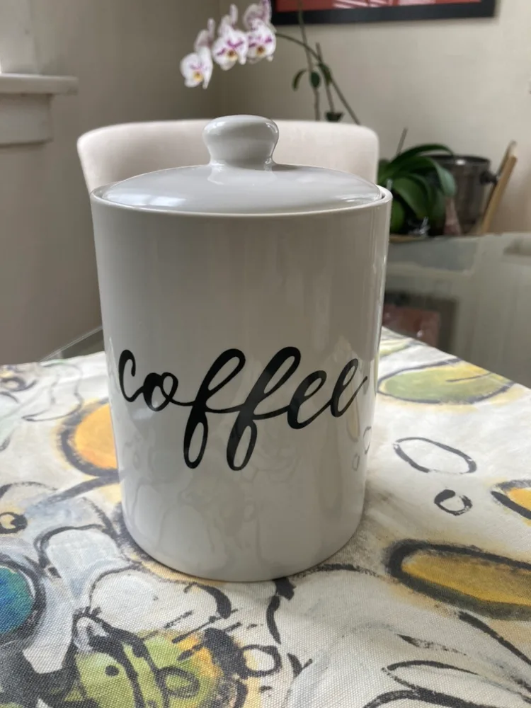 Ceramic Coffee Canister thumbnail