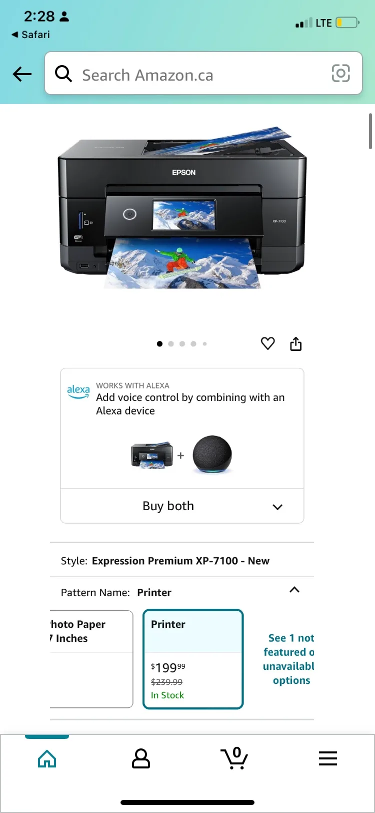 New Epson Expression Premium XP-7100 Wireless Printer image indicator(5)