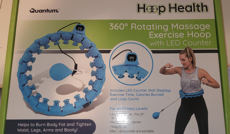 360 Degree Rotating Massage Exercise Hoop