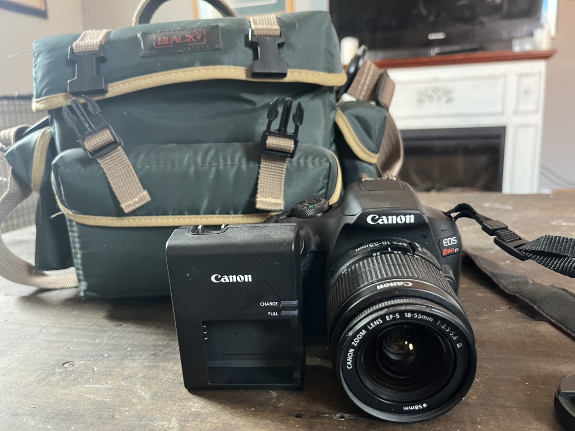 Canon EOS Rebel T7 DSLR Camera