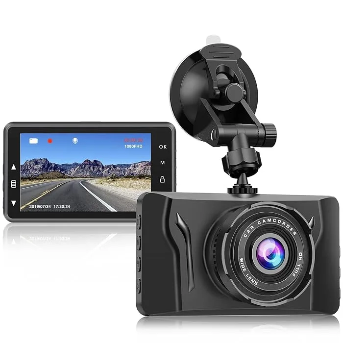 Dash Cam with Night Vision