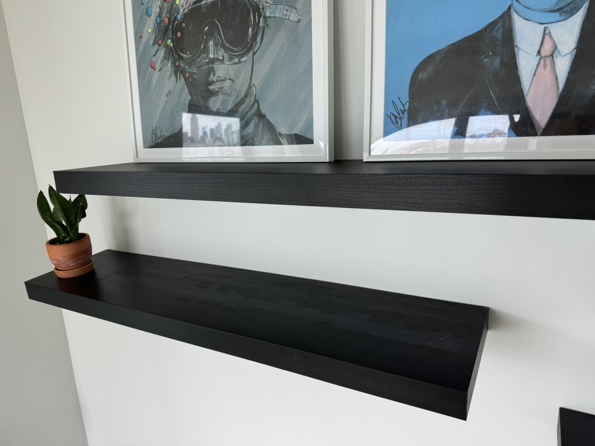 Floating Wall Shelves (3x) - photo 3