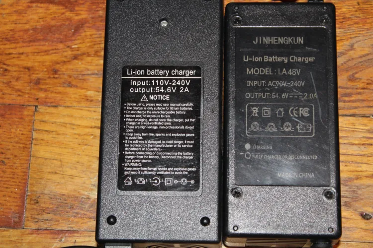 2 x Electric Bike Batteries & Chargers (NCM DasKit i5) image indicator(8)