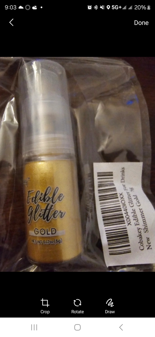 Edible Glitter - Gold