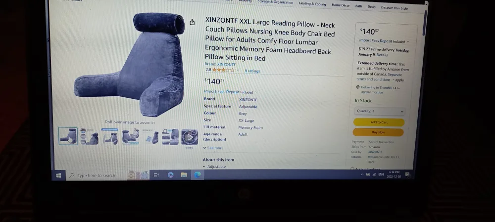 extra large Reading Pillow image indicator(3)