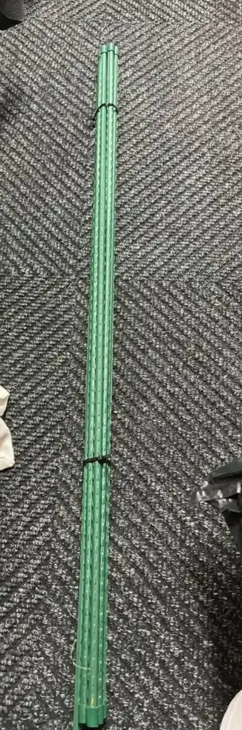 Green Garden Stakes from Home Depot 8 of them image indicator(2)