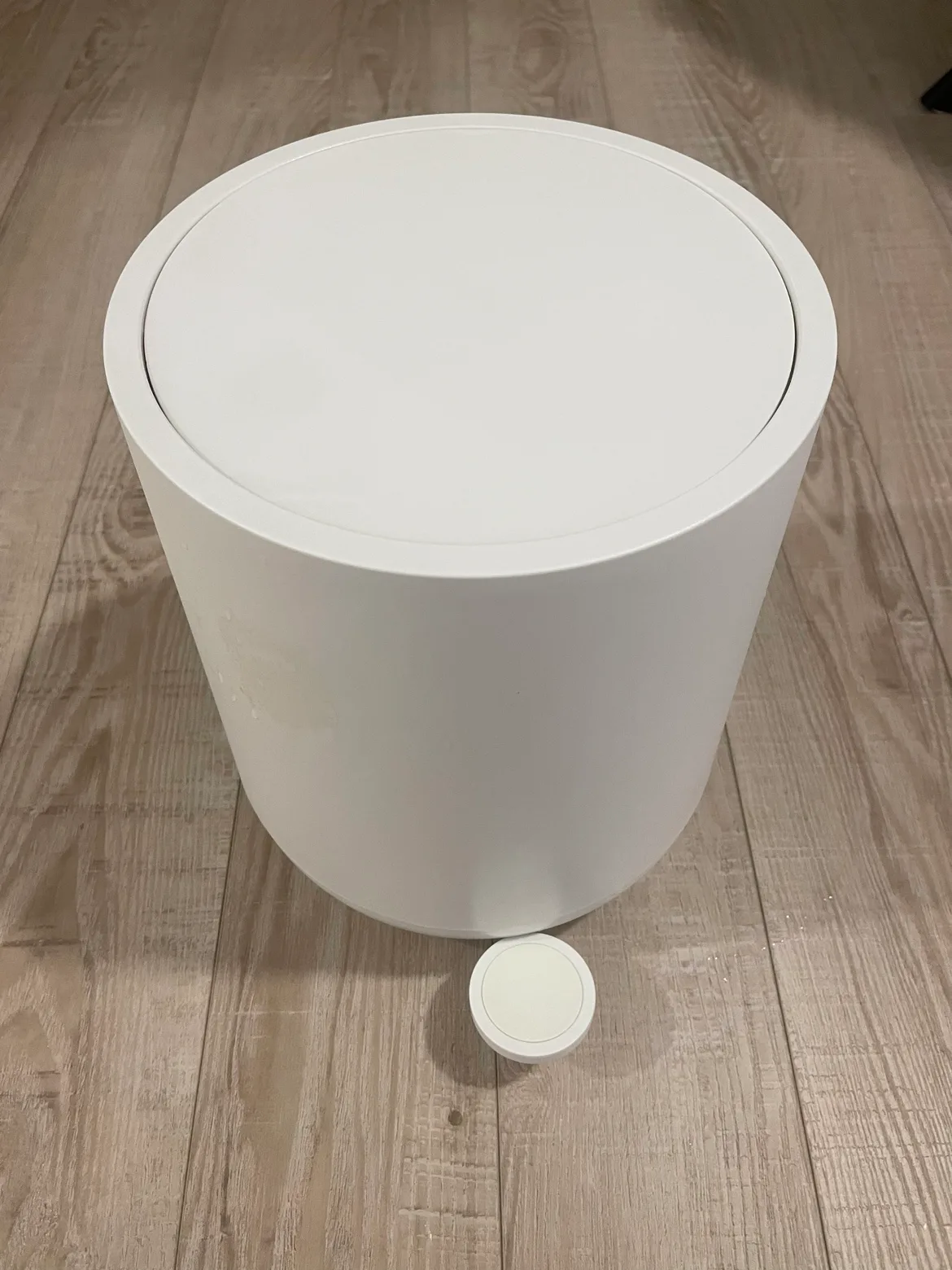 White Step Trash Can soft closing lid ! image indicator(2)