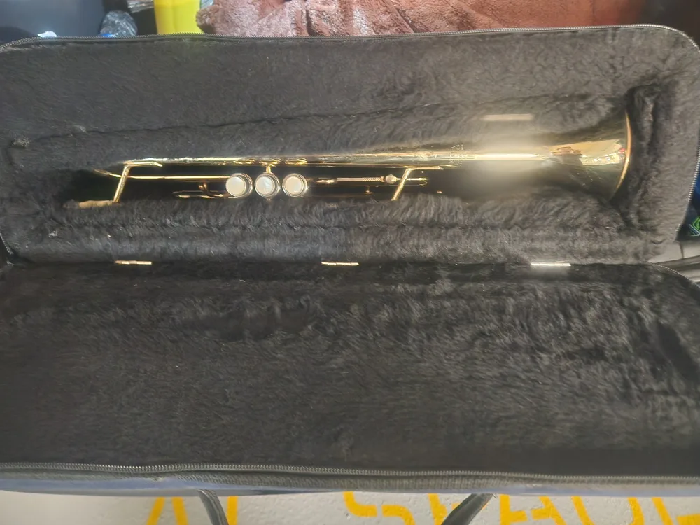 Trumpet with Case, beginner,  high school band image indicator(3)