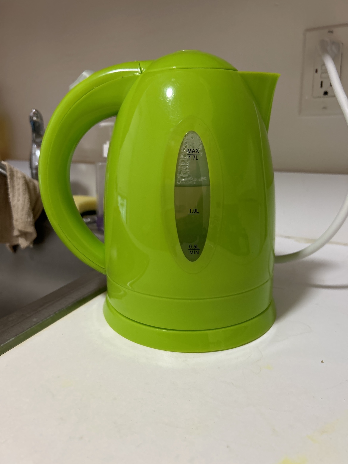 Green Electric Kettle