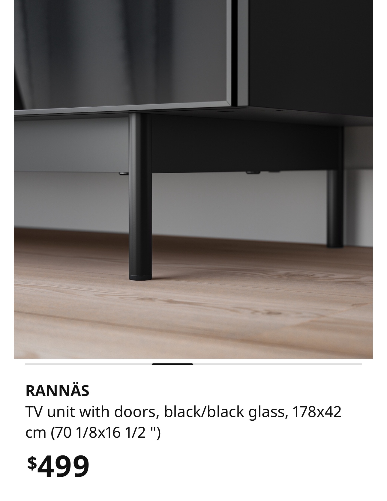 IKEA RANNÅS TV Unit - photo 2