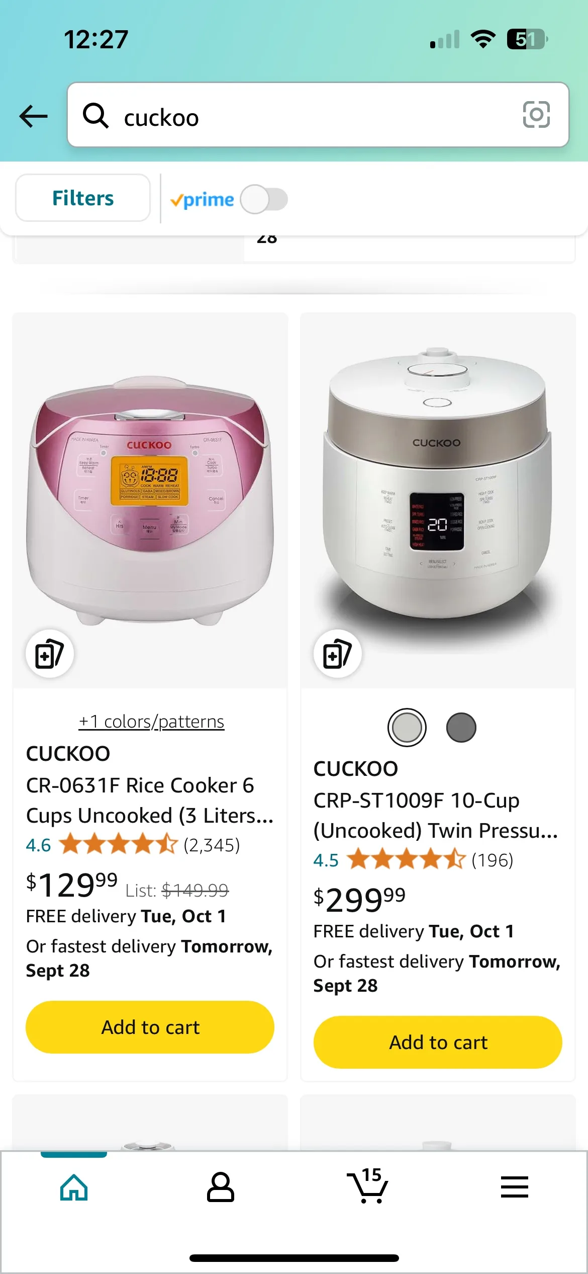 Cuckoo 6 Cup Rice Cooker thumbnail